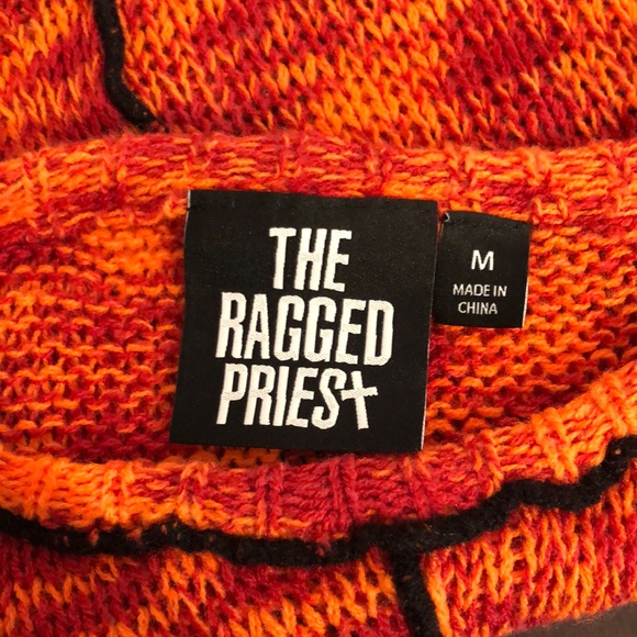 Ragged Priest Space Knit Cropped Sweater, size Medium - Picture 6 of 12